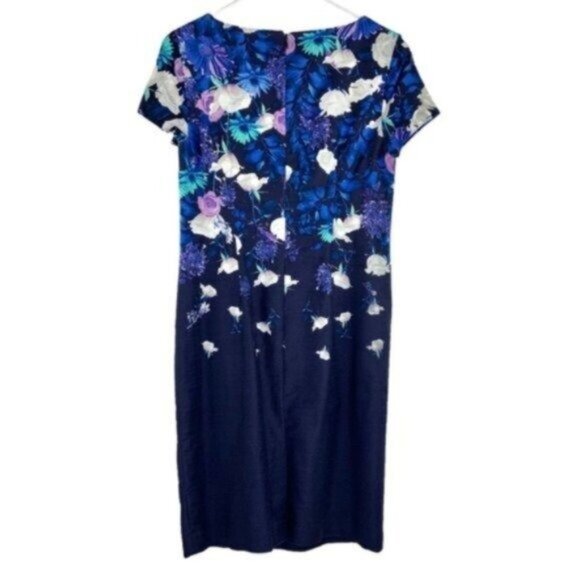 NWT Talbots Floral Ombré Sheath Dress - Picture 5 of 5
